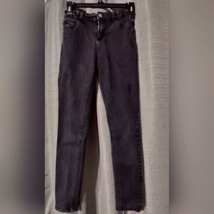 Girls black skinny jeans